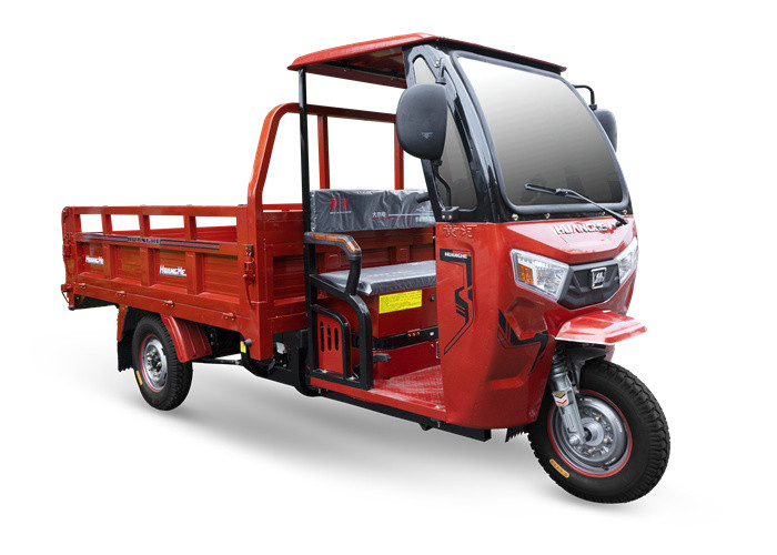 3000W Cabin Ηλεκτρικό Tricycle φορτίου με τέντωμα Προσαρμόσιμο χρώμα και μέγεθος