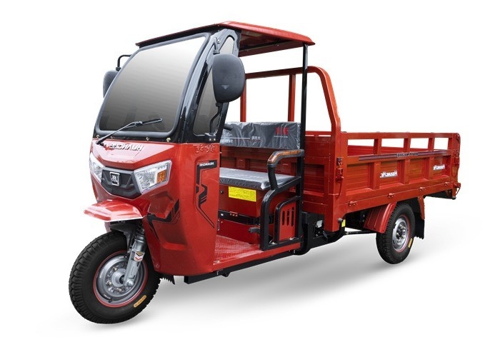 3000W Cabin Ηλεκτρικό Tricycle φορτίου με τέντωμα Προσαρμόσιμο χρώμα και μέγεθος