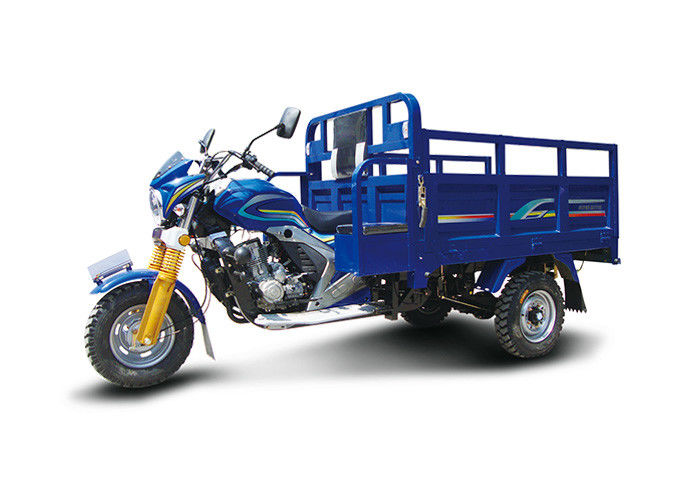 Ο πράσινος 150cc αυτόματος φορτωτής κινεζικά 3 φορτίου στρατού κυλά το βαρύ φορτηγό παράδοσης μοτοσικλετών