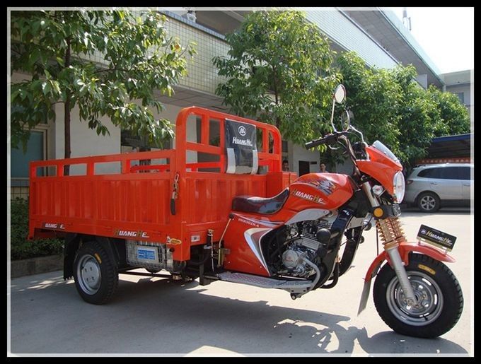Μηχανοποιημένος 250CC φορτίου τρίκυκλος, κινεζικός 3 ροδών τύπος σώματος μοτοσικλετών ανοικτός