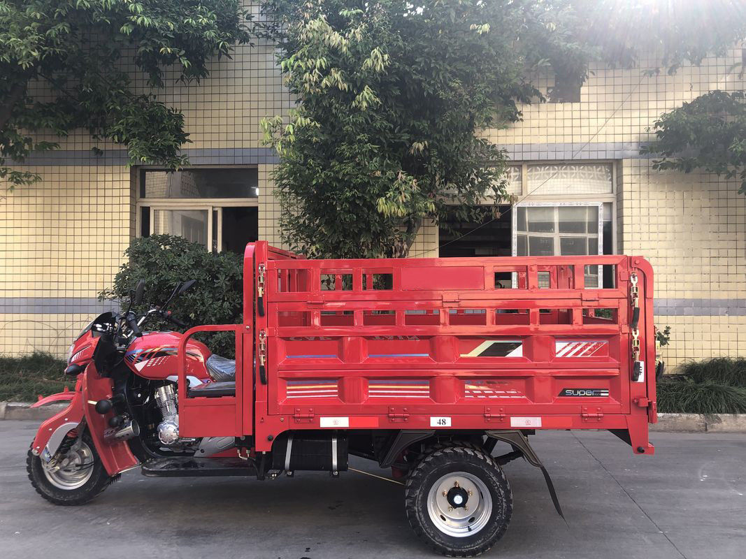 Ενήλικος 250CC τύπος 1700 σώματος φορτίου τρίκυκλος ανοικτός * ανώτατη ταχύτητα φρένων τυμπάνων 1250mm 60km/H