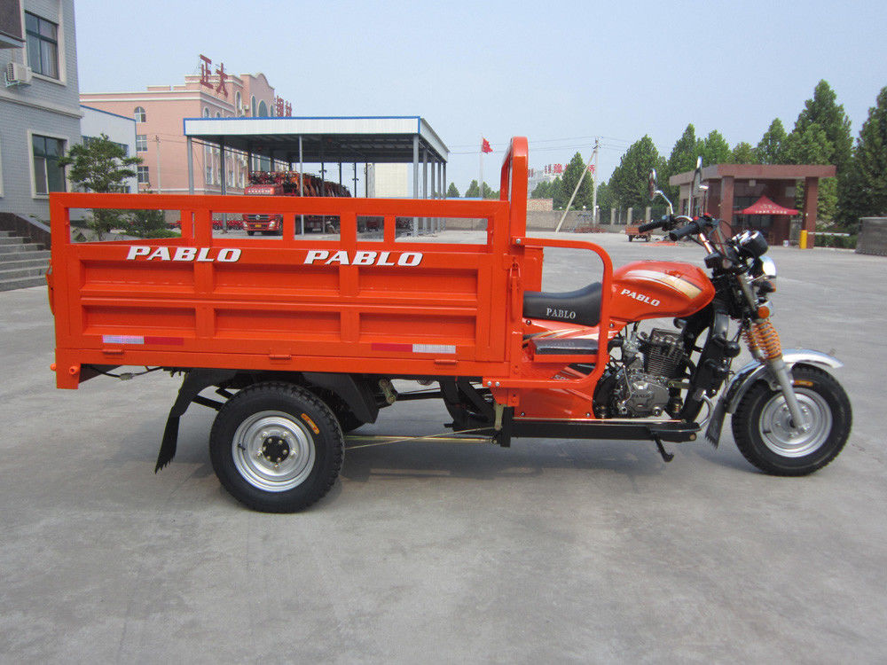 Τρίτροχο Μοτοσυκλέτα Φορτίου Τριών Τροχών με Κινητήρα 300CC και Κυβισμό 201-250cc