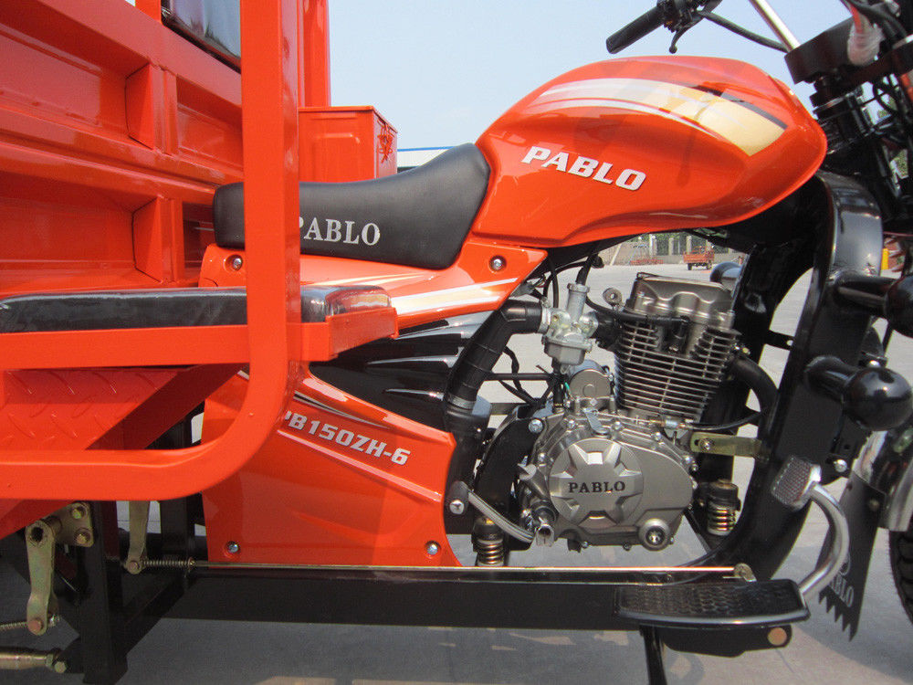 Τρίτροχο Μοτοσυκλέτα Φορτίου Τριών Τροχών με Κινητήρα 300CC και Κυβισμό 201-250cc