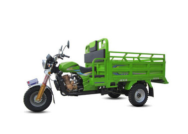 Πράσινος τρίτροχος φορτίου φορτωτής φορτίου μοτοσικλετών 150cc αυτόματος με τον κανονικό οπίσθιο άξονα